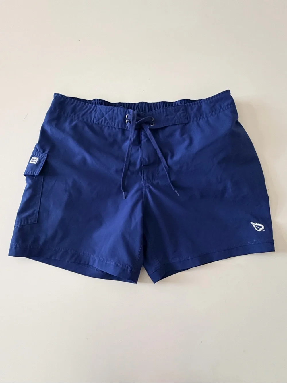 Baleaf Navy Swim Trunks with Drawstring